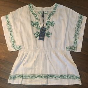 Buffalo David Bitton Embroidered Top